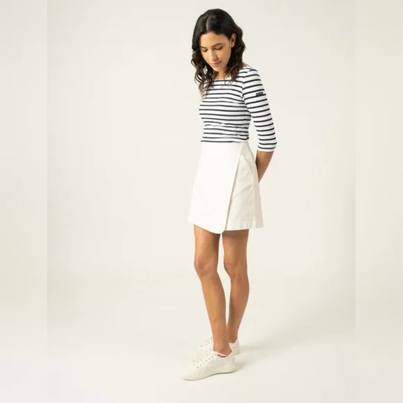 Saint James Garde-Cote III Anti-UV Nautical Striped Sport Top